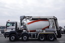 MAN TGS 35.400 / 8x4 / SCHWING STETTER / GRUSZKA + TAŚMA - 18 M / BETONOMIESZARKA / 8m3 / EURO 6 zdjęcie 12