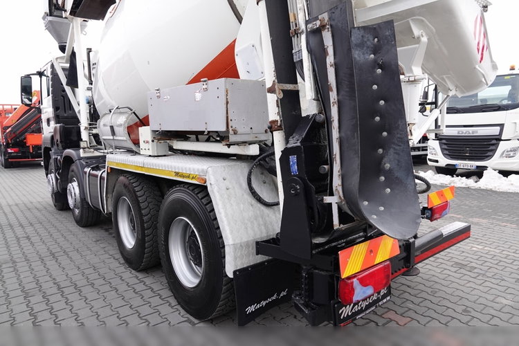 MAN TGS 35.400 / 8x4 / SCHWING STETTER / GRUSZKA + TAŚMA - 18 M / BETONOMIESZARKA / 8m3 / EURO 6 zdjęcie 13