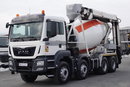 MAN TGS 35.400 / 8x4 / SCHWING STETTER / GRUSZKA + TAŚMA - 18 M / BETONOMIESZARKA / 8m3 / EURO 6 zdjęcie 1