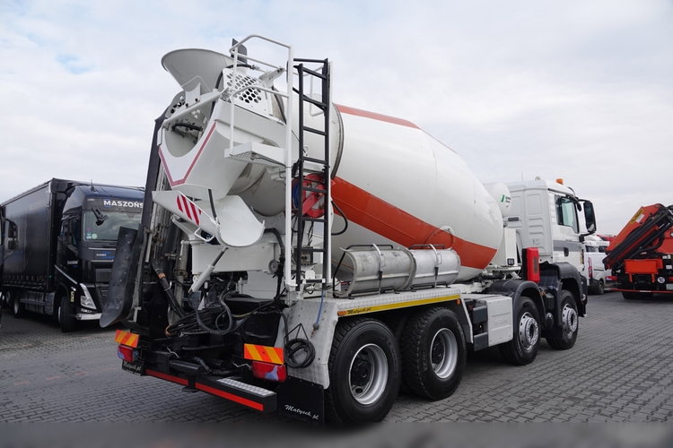 MAN TGS 35.400 / 8x4 / SCHWING STETTER / GRUSZKA + TAŚMA - 18 M / BETONOMIESZARKA / 8m3 / EURO 6 zdjęcie 5