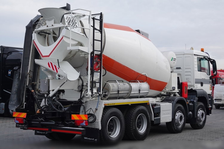 MAN TGS 35.400 / 8x4 / SCHWING STETTER / GRUSZKA + TAŚMA - 18 M / BETONOMIESZARKA / 8m3 / EURO 6 zdjęcie 6