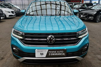 Volkswagen T-Cross AUTOMAT 150km fullLed+Front Assist 1wł Kraj Bezwypadkowy F23% 4x2
