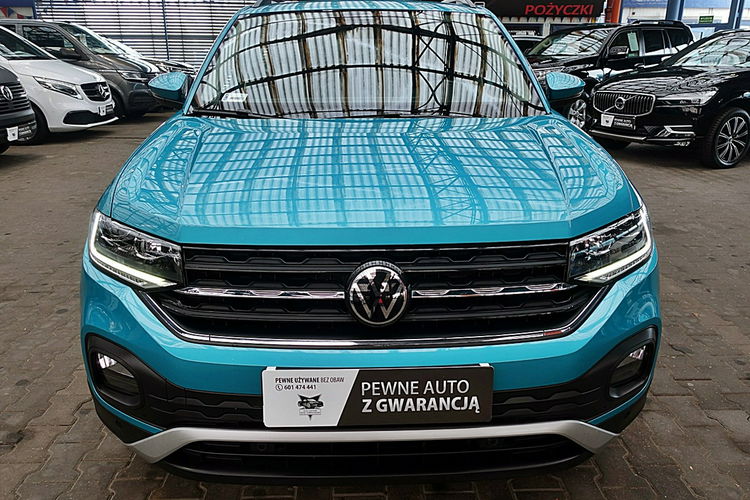 Volkswagen T-Cross AUTOMAT 150km fullLed+Front Assist 1wł Kraj Bezwypadkowy F23% 4x2 zdjęcie 1