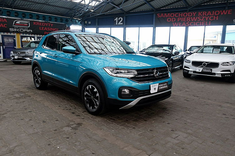 Volkswagen T-Cross AUTOMAT 150km fullLed+Front Assist 1wł Kraj Bezwypadkowy F23% 4x2 zdjęcie 3