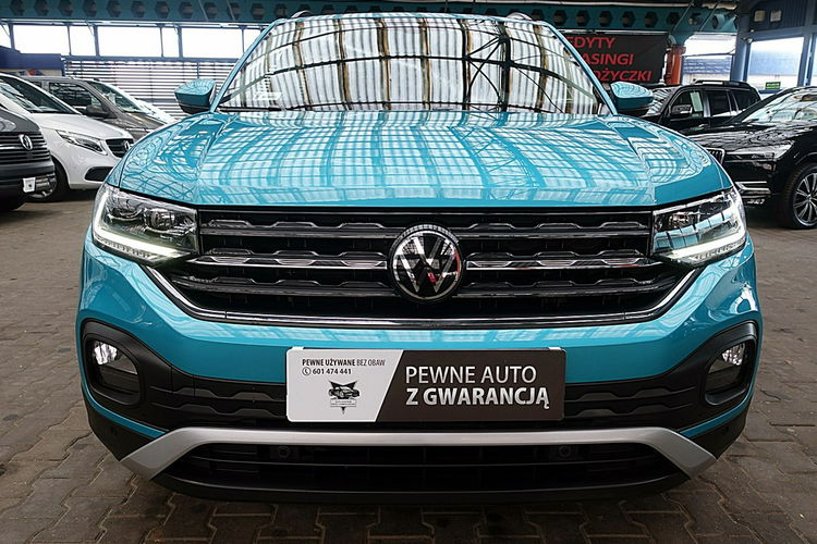 Volkswagen T-Cross AUTOMAT 150km fullLed+Front Assist 1wł Kraj Bezwypadkowy F23% 4x2 zdjęcie 53