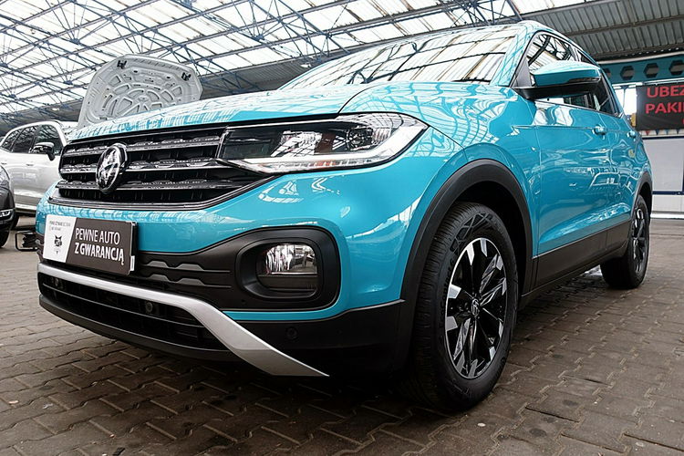 Volkswagen T-Cross AUTOMAT 150km fullLed+Front Assist 1wł Kraj Bezwypadkowy F23% 4x2 zdjęcie 59