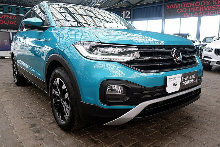 Volkswagen T-Cross AUTOMAT 150km fullLed+Front Assist 1wł Kraj Bezwypadkowy F23% 4x2 zdjęcie 60