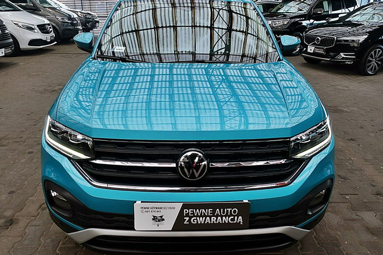 Volkswagen T-Cross AUTOMAT 150km fullLed+Front Assist 1wł Kraj Bezwypadkowy F23% 4x2 zdjęcie 62