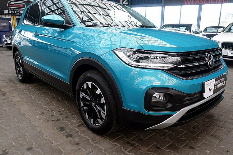 Volkswagen T-Cross AUTOMAT 150km fullLed+Front Assist 1wł Kraj Bezwypadkowy F23% 4x2 zdjęcie 65