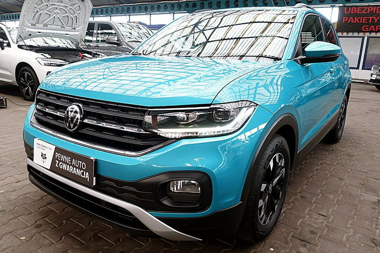 Volkswagen T-Cross AUTOMAT 150km fullLed+Front Assist 1wł Kraj Bezwypadkowy F23% 4x2 zdjęcie 66