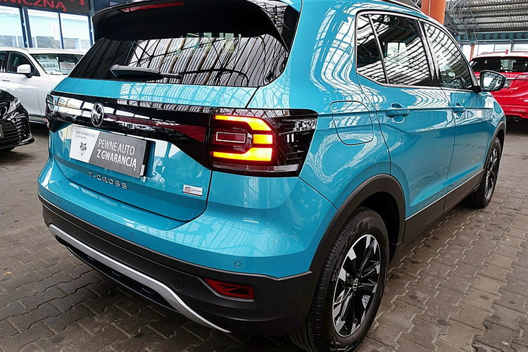 Volkswagen T-Cross AUTOMAT 150km fullLed+Front Assist 1wł Kraj Bezwypadkowy F23% 4x2 zdjęcie 68