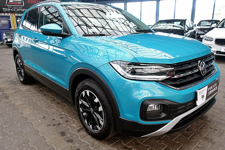 Volkswagen T-Cross AUTOMAT 150km fullLed+Front Assist 1wł Kraj Bezwypadkowy F23% 4x2 zdjęcie 75