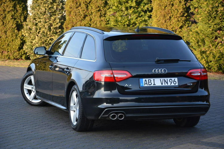 Audi A4 2.0TDI(190KM) 2XS-line Skóry Duża Navi MMI Ledy BI-Xenon 2xPDC ASO zdjęcie 8