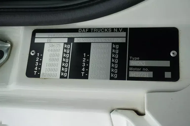DAF CF / 480 / E 6 / WYWROTKA / 8 X 4 / HYDROBURTA zdjęcie 11