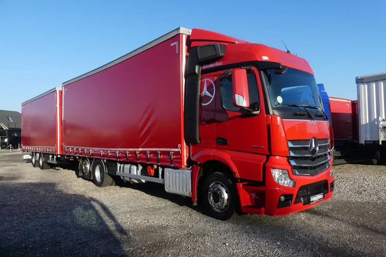 Mercedes ACTROS 2543 / 8.20 + 7.30 / ZESTAW TANDEM / EURO 6 / zdjęcie 10