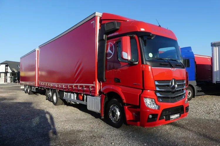 Mercedes ACTROS 2543 / 8.20 + 7.30 / ZESTAW TANDEM / EURO 6 / zdjęcie 11