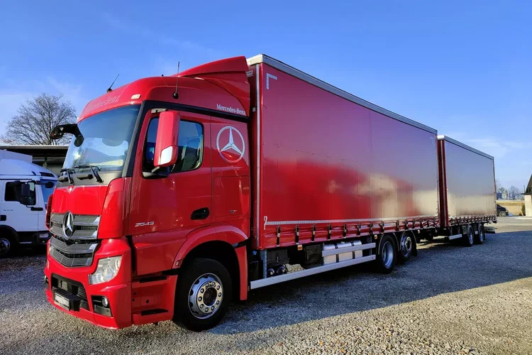 Mercedes ACTROS 2543 / 8.20 + 7.30 / ZESTAW TANDEM / EURO 6 / zdjęcie 3