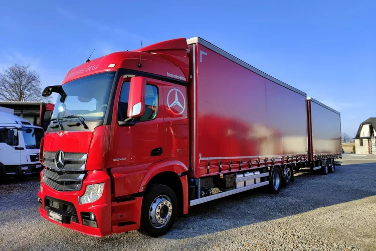 Mercedes ACTROS 2543 / 8.20 + 7.30 / ZESTAW TANDEM / EURO 6 / zdjęcie 4