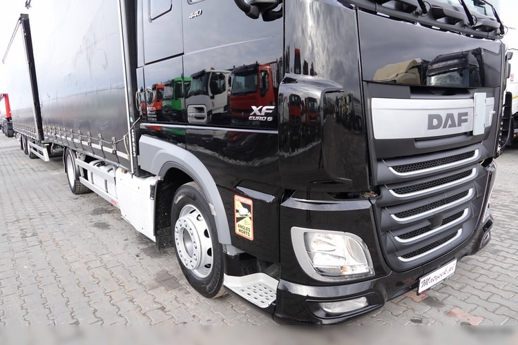 DAF XF 440 / ZESTAW TANDEM 120 M3 / PRZEJAZDOWY / EURO 6 / WECON zdjęcie 11