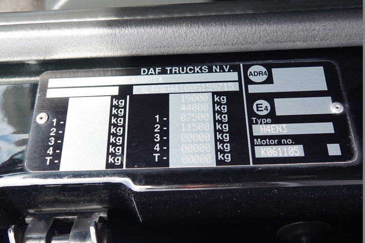 DAF XF 440 / ZESTAW TANDEM 120 M3 / PRZEJAZDOWY / EURO 6 / WECON zdjęcie 61