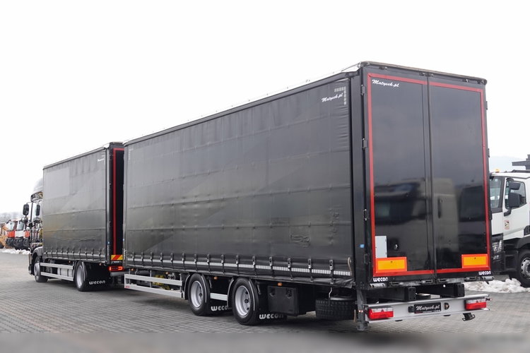 DAF XF 440 / ZESTAW TANDEM 120 M3 / PRZEJAZDOWY / EURO 6 / WECON zdjęcie 6