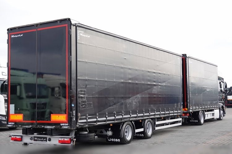 DAF XF 440 / ZESTAW TANDEM 120 M3 / PRZEJAZDOWY / EURO 6 / WECON zdjęcie 8