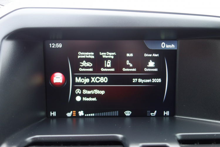 XC 60 Volvo XC-60 2016 manual 2.0 diesel 190km nawi grzane fotele ksenon zdjęcie 29