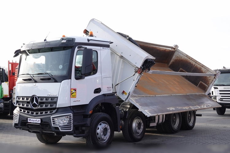 Mercedes AROCS 3243 / 8x4 / WYWROTKA / HYDROBURTA / BORDMATIC / MEILLER KIPPER / EURO 6  zdjęcie 9