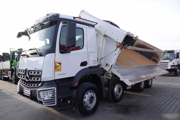 Mercedes AROCS 3243 / 8x4 / WYWROTKA / HYDROBURTA / BORDMATIC / MEILLER KIPPER / EURO 6  zdjęcie 10