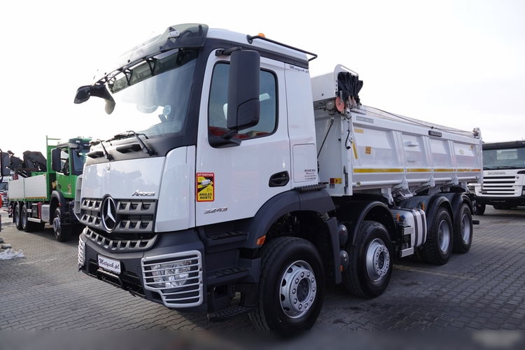 Mercedes AROCS 3243 / 8x4 / WYWROTKA / HYDROBURTA / BORDMATIC / MEILLER KIPPER / EURO 6  zdjęcie 18
