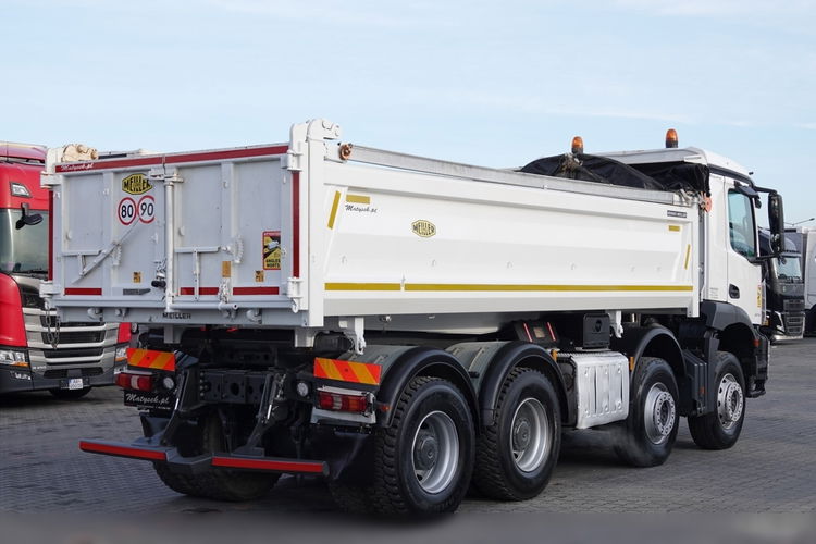 Mercedes AROCS 3243 / 8x4 / WYWROTKA / HYDROBURTA / BORDMATIC / MEILLER KIPPER / EURO 6  zdjęcie 22