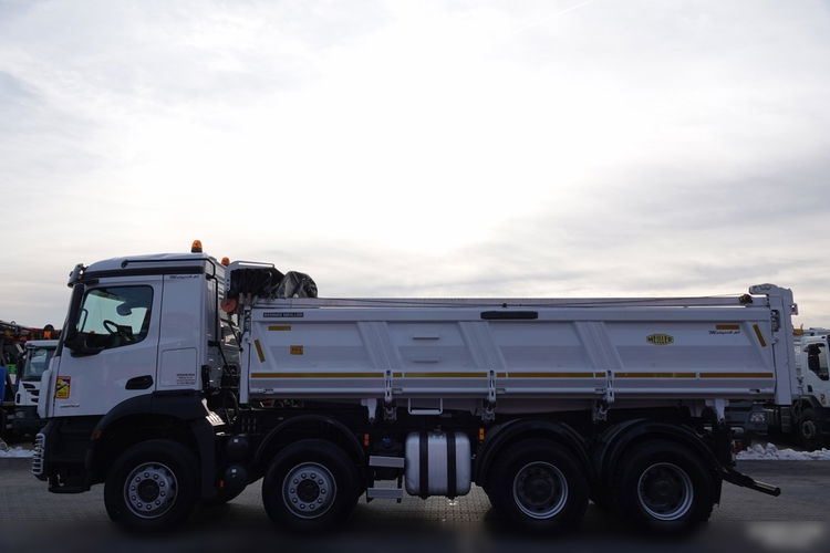 Mercedes AROCS 3243 / 8x4 / WYWROTKA / HYDROBURTA / BORDMATIC / MEILLER KIPPER / EURO 6  zdjęcie 29