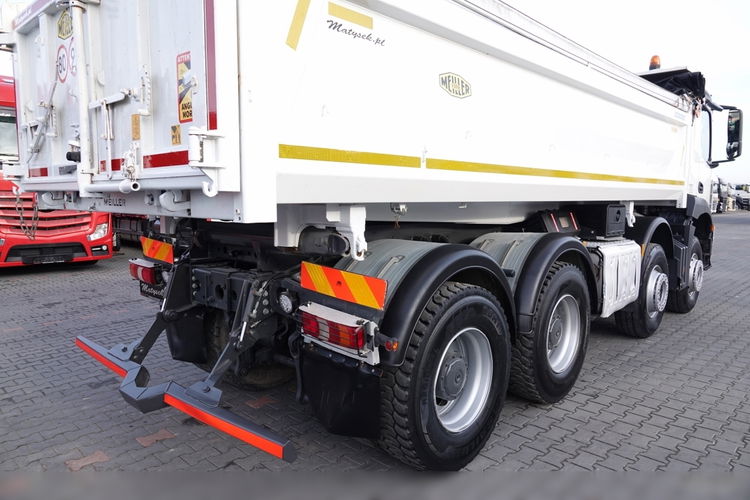 Mercedes AROCS 3243 / 8x4 / WYWROTKA / HYDROBURTA / BORDMATIC / MEILLER KIPPER / EURO 6  zdjęcie 33