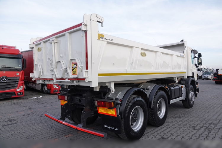 Scania P 340 / 6x4 / WYWROTKA / HYDROBURTA / BORDMATIC / MEILLER KIPER / MANUAL / 2010 ROK zdjęcie 12