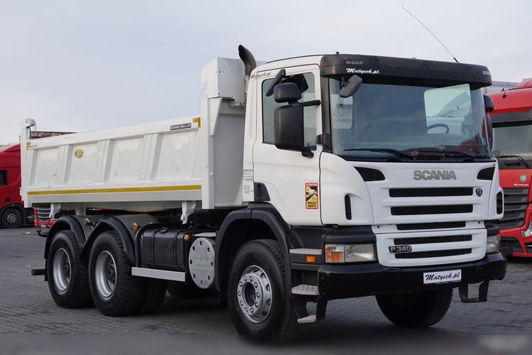 Scania P 340 / 6x4 / WYWROTKA / HYDROBURTA / BORDMATIC / MEILLER KIPER / MANUAL / 2010 ROK zdjęcie 15