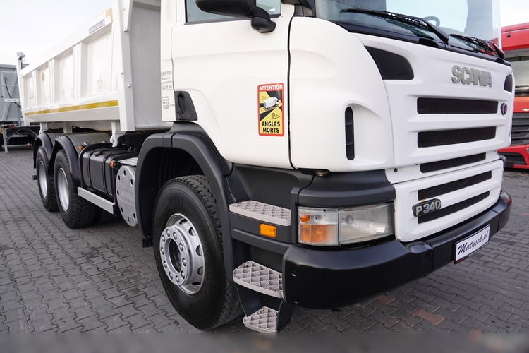 Scania P 340 / 6x4 / WYWROTKA / HYDROBURTA / BORDMATIC / MEILLER KIPER / MANUAL / 2010 ROK zdjęcie 16