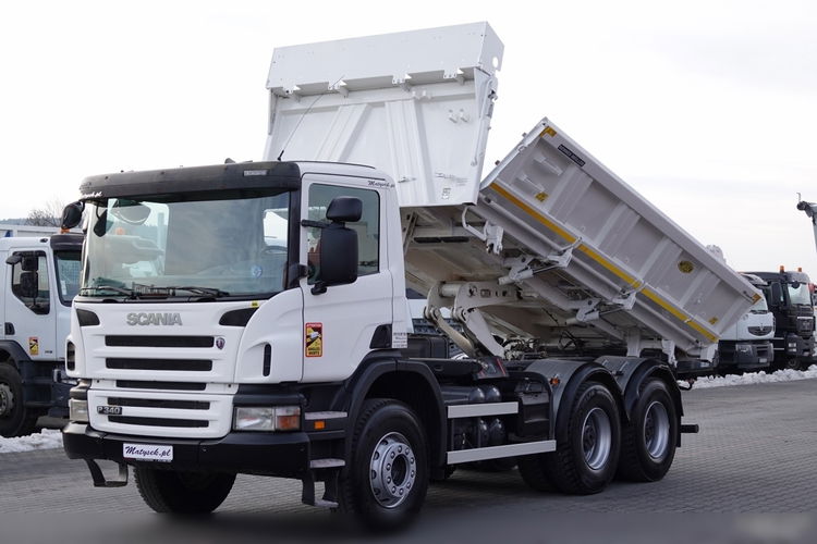Scania P 340 / 6x4 / WYWROTKA / HYDROBURTA / BORDMATIC / MEILLER KIPER / MANUAL / 2010 ROK zdjęcie 1