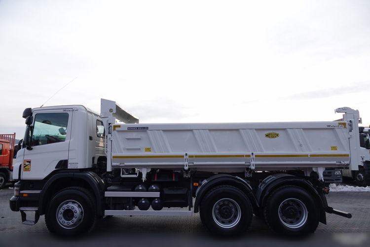 Scania P 340 / 6x4 / WYWROTKA / HYDROBURTA / BORDMATIC / MEILLER KIPER / MANUAL / 2010 ROK zdjęcie 19