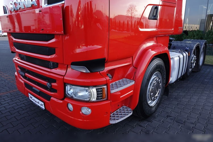 Scania R 580 / V8 / 6x2 / PUSHER / OŚ PODNOSZONA / OŚ SKRĘTNA / RETARDER / KLIMA POSTOJOWA / DMC: 70.000 KG / EURO 6 / PO KONTRAKCIE SERWISOWYM zdjęcie 11
