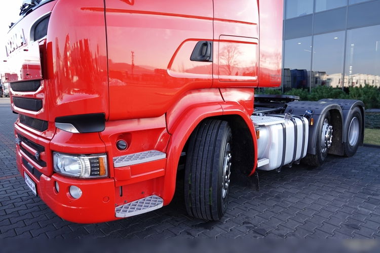 Scania R 580 / V8 / 6x2 / PUSHER / OŚ PODNOSZONA / OŚ SKRĘTNA / RETARDER / KLIMA POSTOJOWA / DMC: 70.000 KG / EURO 6 / PO KONTRAKCIE SERWISOWYM zdjęcie 20
