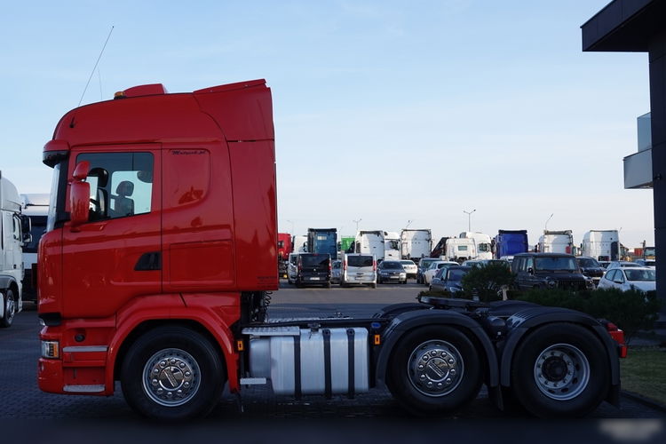 Scania R 580 / V8 / 6x2 / PUSHER / OŚ PODNOSZONA / OŚ SKRĘTNA / RETARDER / KLIMA POSTOJOWA / DMC: 70.000 KG / EURO 6 / PO KONTRAKCIE SERWISOWYM zdjęcie 6