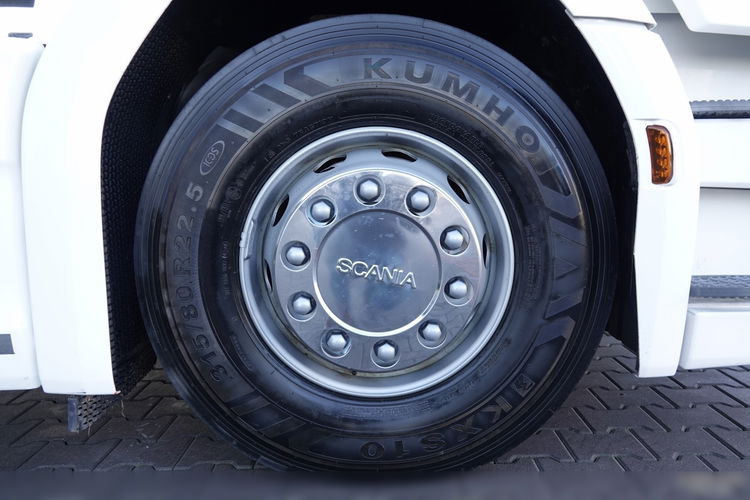 Scania R 500 / RETARDER / KLIMA POSTOJOWA / CAŁA NA PODUSZKACH / HYDRAULIKA / OPTICRUISE + SPRZĘGŁO / SPROWADZONA / PO KONTRAKCIE SERWISOWYM zdjęcie 18