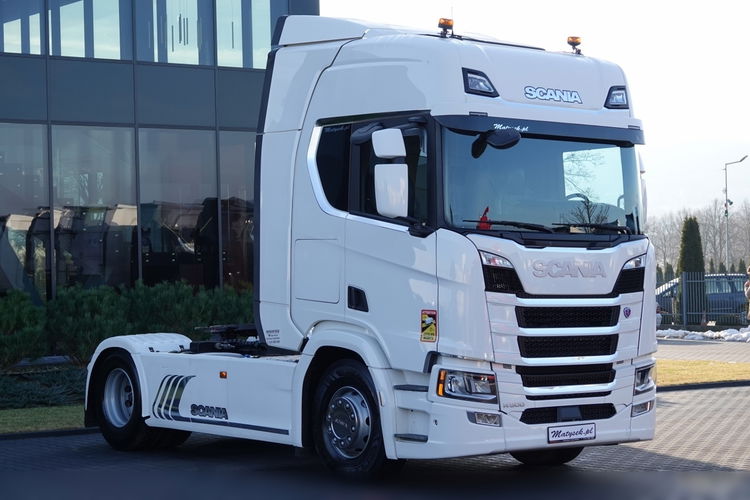 Scania R 500 / RETARDER / KLIMA POSTOJOWA / CAŁA NA PODUSZKACH / HYDRAULIKA / OPTICRUISE + SPRZĘGŁO / SPROWADZONA / PO KONTRAKCIE SERWISOWYM zdjęcie 2