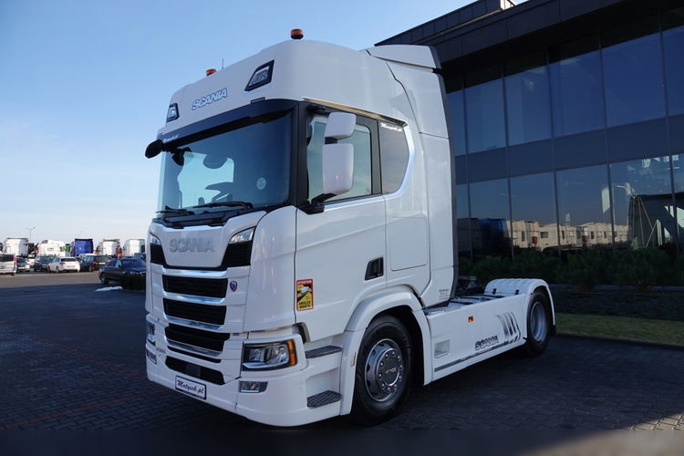 Scania R 500 / RETARDER / KLIMA POSTOJOWA / CAŁA NA PODUSZKACH / HYDRAULIKA / OPTICRUISE + SPRZĘGŁO / SPROWADZONA / PO KONTRAKCIE SERWISOWYM zdjęcie 4