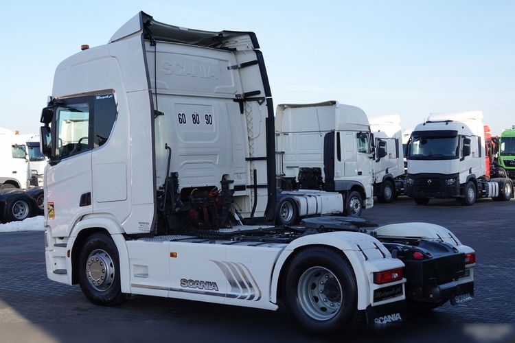 Scania R 500 / RETARDER / KLIMA POSTOJOWA / CAŁA NA PODUSZKACH / HYDRAULIKA / OPTICRUISE + SPRZĘGŁO / SPROWADZONA / PO KONTRAKCIE SERWISOWYM zdjęcie 6