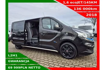 Fiat Talento L2H1 69999zł NETTO Brygadówka 5 osób 1.6ecoJET/145KM