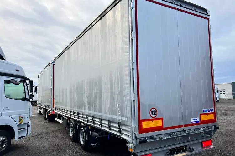 Mercedes ACTROS 2542 MP5 euro6 6x2 jumbo zestaw 120m 38palet zdjęcie 14