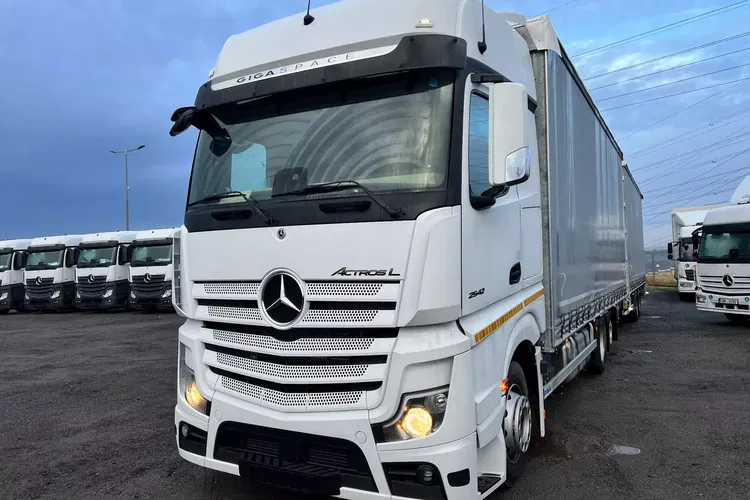 Mercedes ACTROS 2542 MP5 euro6 6x2 jumbo zestaw 120m 38palet zdjęcie 2
