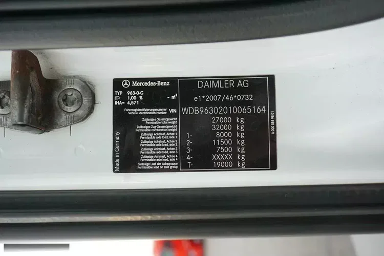 Mercedes / ANTOS / 2535 / ACC / E 6 / BDF + WINDA / 7.15 , 7.45, 7.82 M / OŚ SKRĘTNA zdjęcie 11