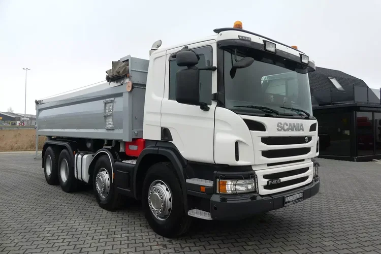 Scania P400 / 8x4 / WYWROTKA / HYDROBURTA / MANUAL / RETARDER / zdjęcie 12